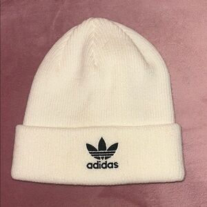 Adidas Off-White Knit Beanie